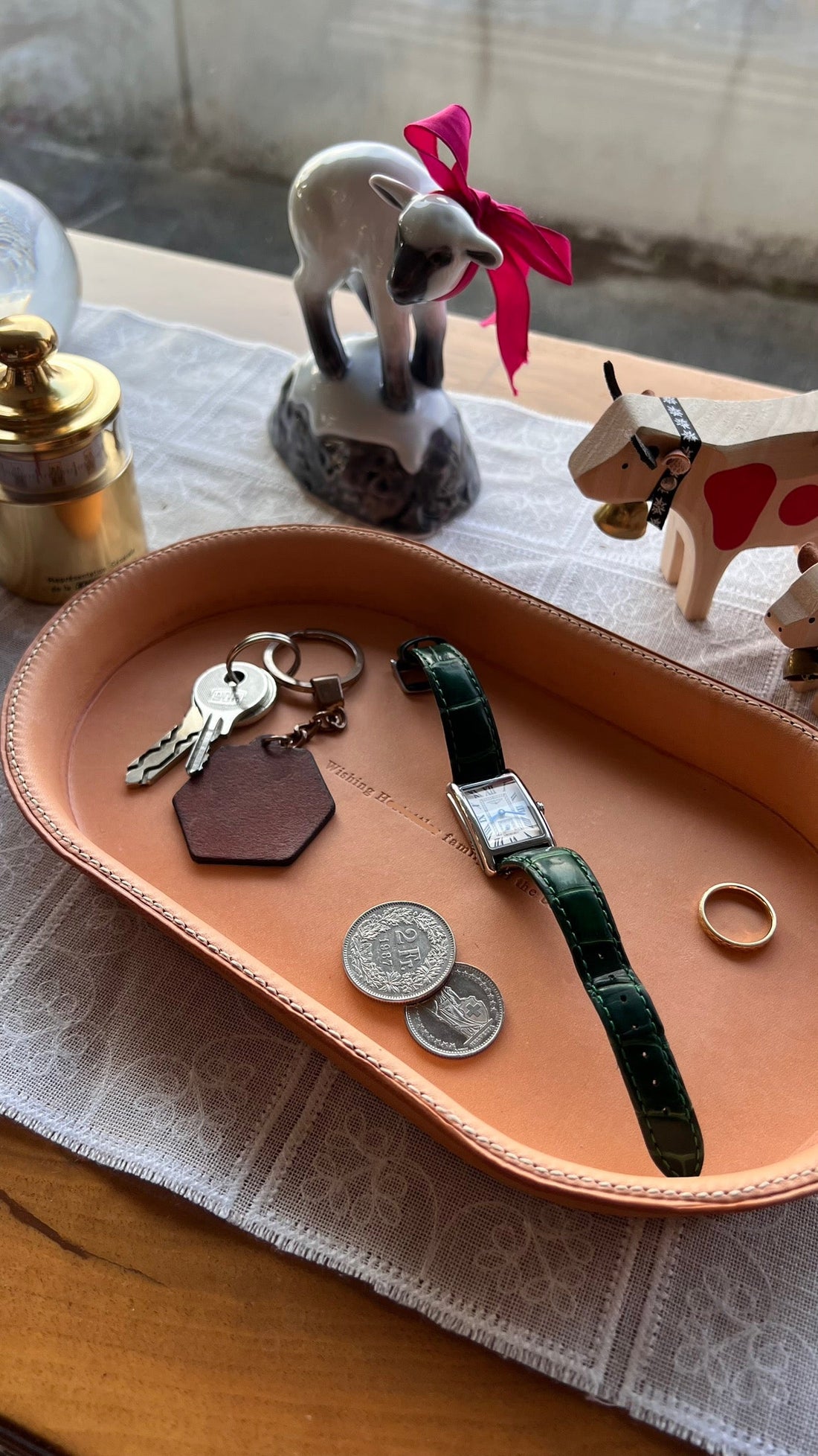 Leather Tray