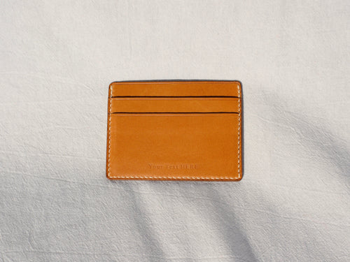 Line Card Holder - Camel