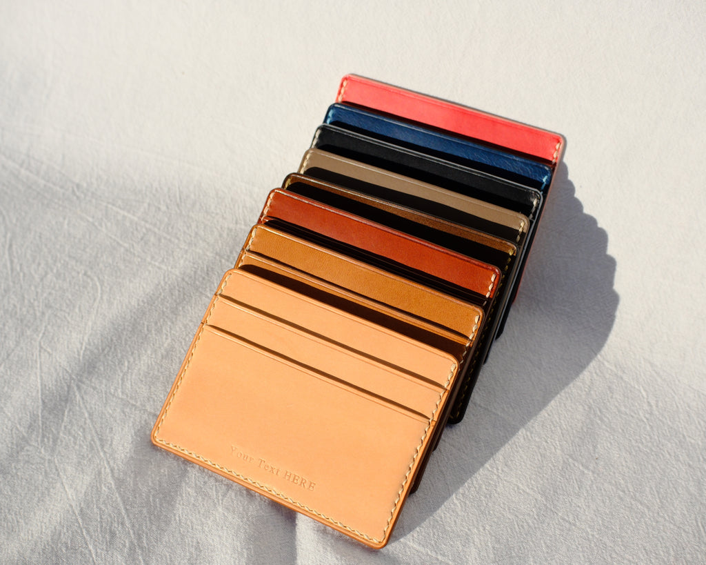 Line Card Holder - Camel