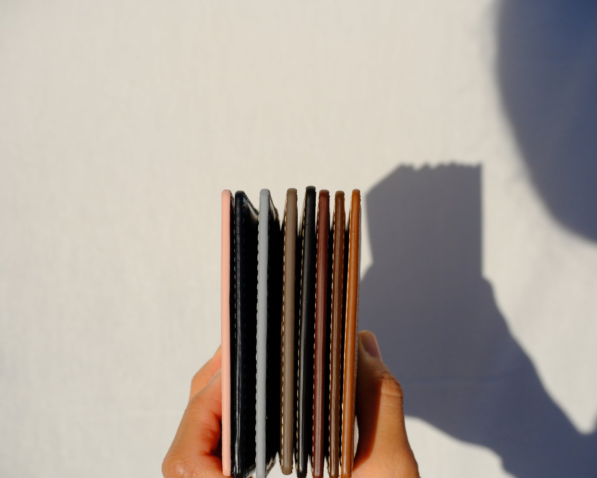 Line Card Holder - Camel