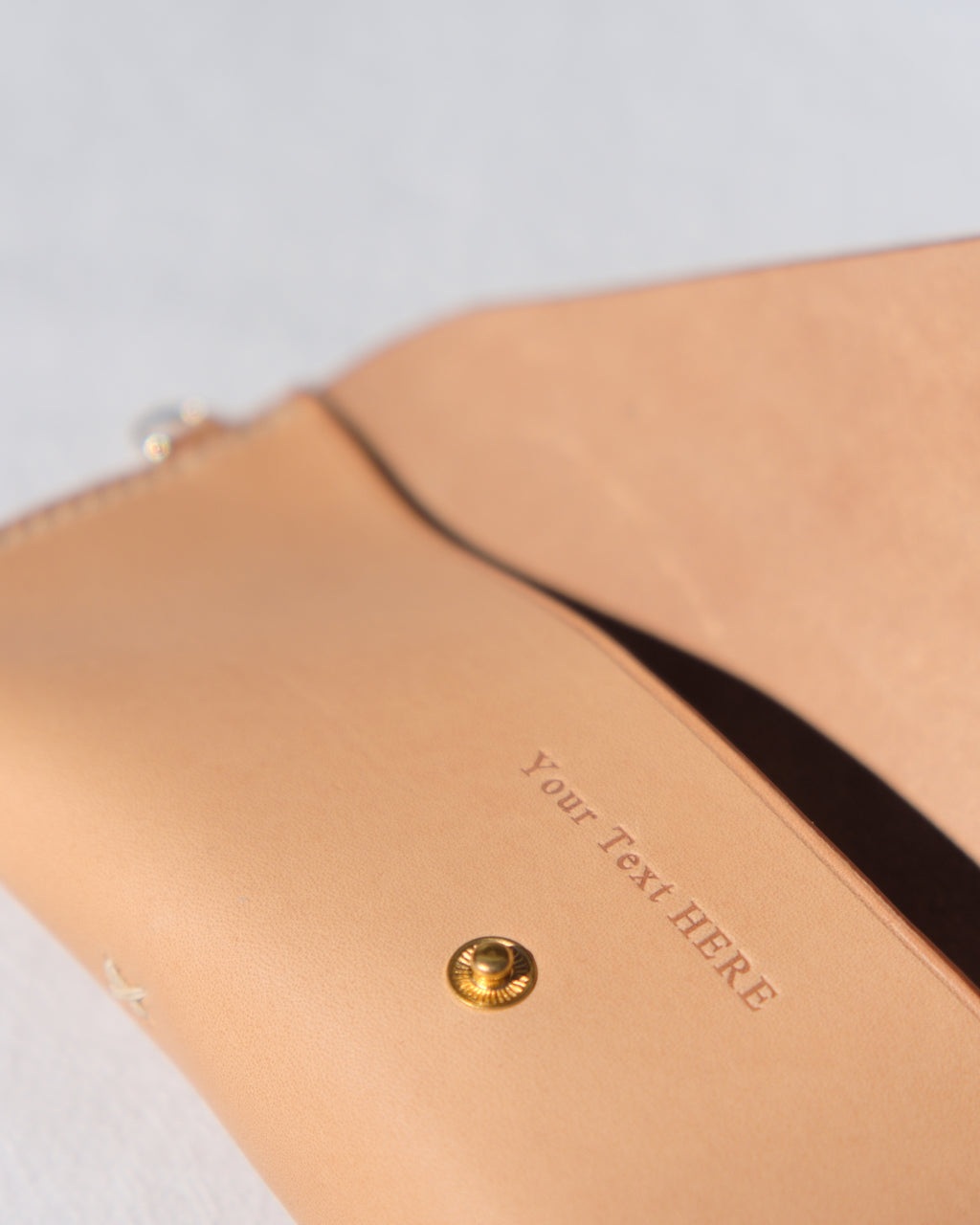 Snap Eyewear Case - Natural