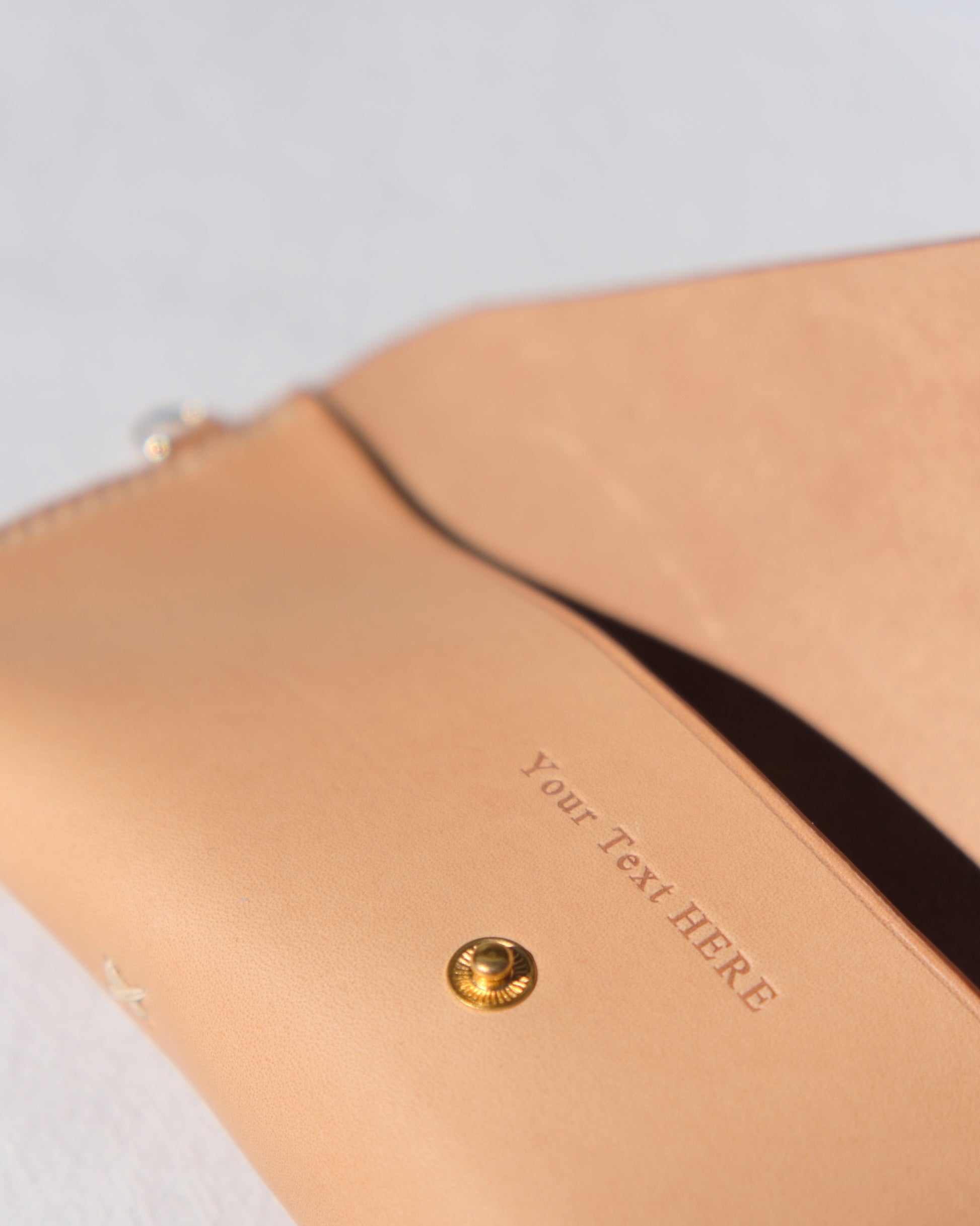 Snap Eyewear Case - Natural