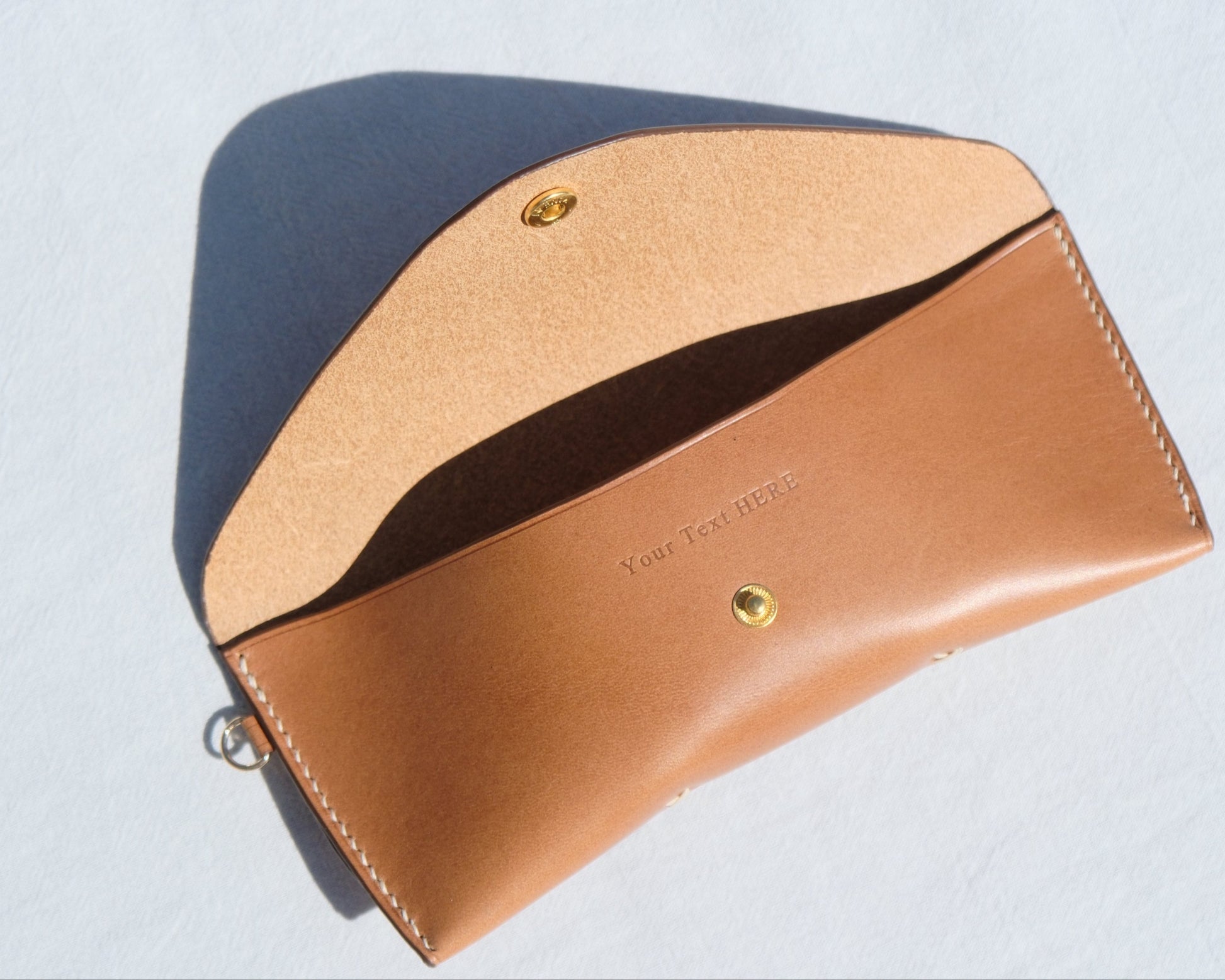 Snap Eyewear Case - Camel