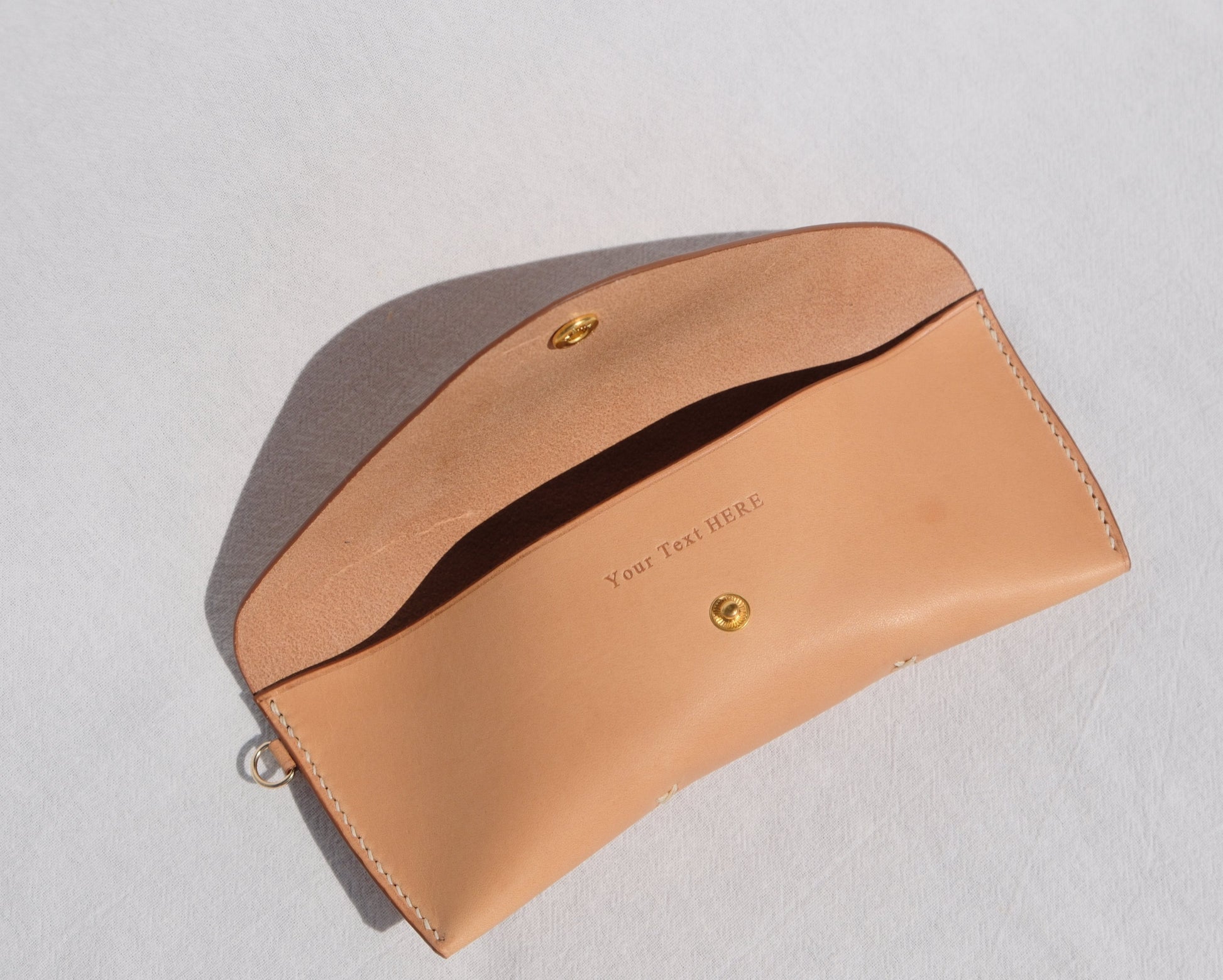 Snap Eyewear Case - Natural