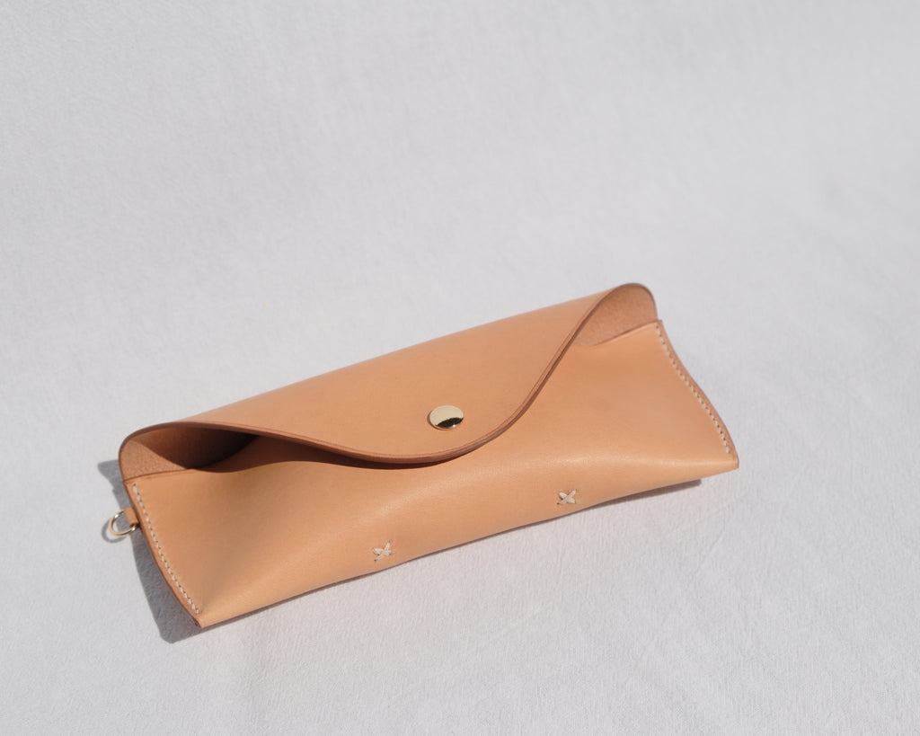 Snap Eyewear Case - Natural