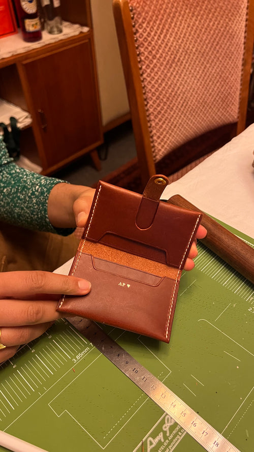Leather Workshop 14th March - Card Wallet